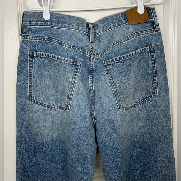 Aeropostale NWT High Rise Baggy Wide Leg Distressed Jeans Sz 12 Regular Y2K - Picture 6 of 8